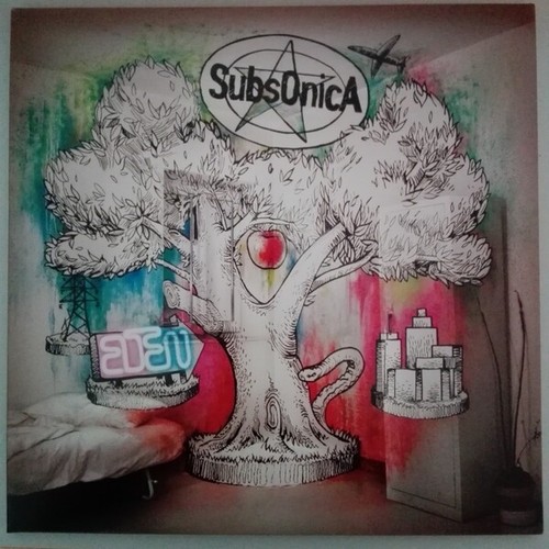 Subsonica eden raro lp - subsonica,