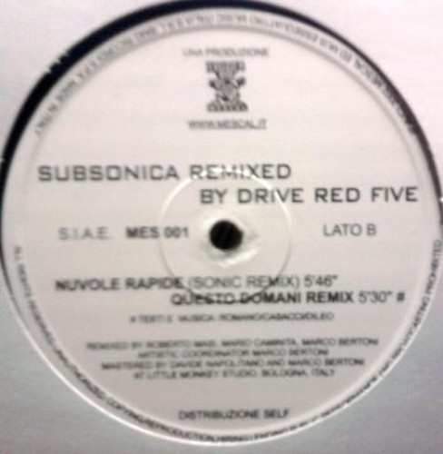 Subsonica nuvole rapide - -,