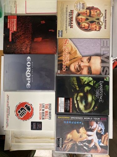 Lotto dvd musicali roger - dvd,