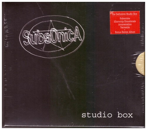 Subsonica studio box - box, (5