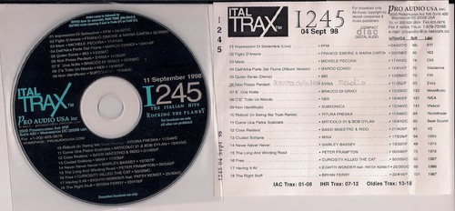 Ital trax i245 - -, cd